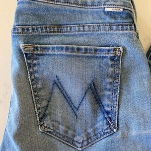 MOTHER DENIM SKINNY JEANS